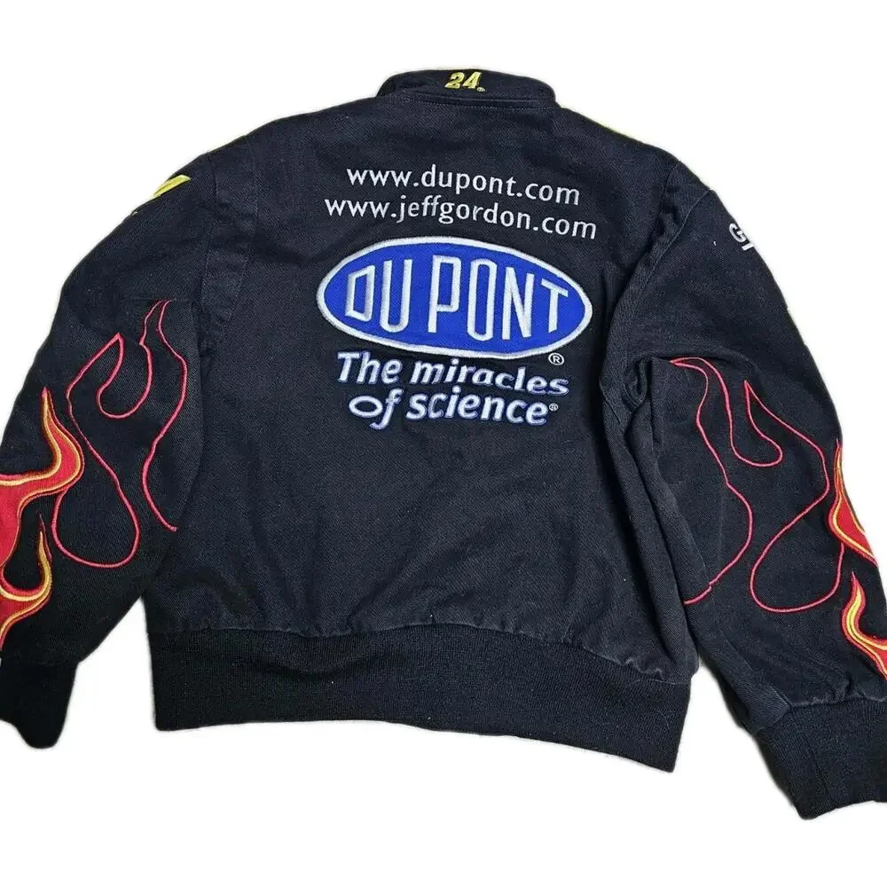 Vintage Chase Authentic Jeff Gordon Dupont NASCAR Jacket Size Youth 7/8 - Picture 3 of 3